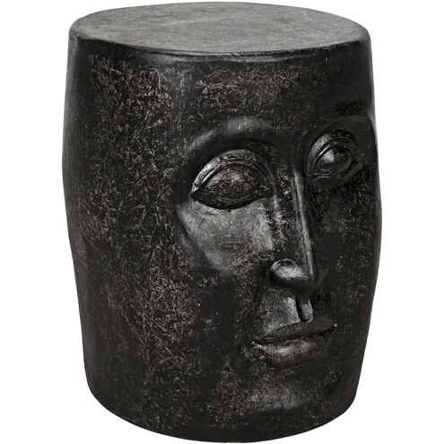 Head 19 X 14 inch Black Fiber Cement Side Table