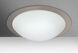 Ring 19 LED 19 inch Flush Mount Ceiling Light in White/Smoke Ring Glass