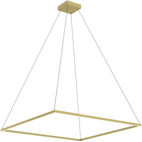Piazza 47.25 inch Brushed Gold Pendant Ceiling Light
