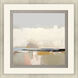 Soothing Serenity White and Beige and Black and Brown Framed Art