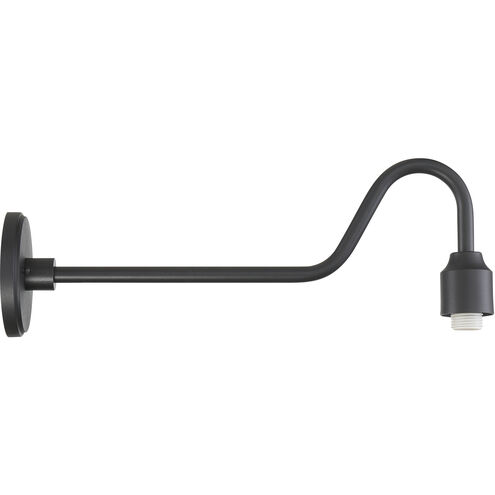 RLM 1 Light 9 inch Coal Outdoor Wall Mount, Great Outdoors