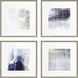 Nightscape Blue and Orange and Multi and Neutral Framed Art
