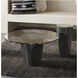 Lemy 12 inch Black and Clear Drinks Table