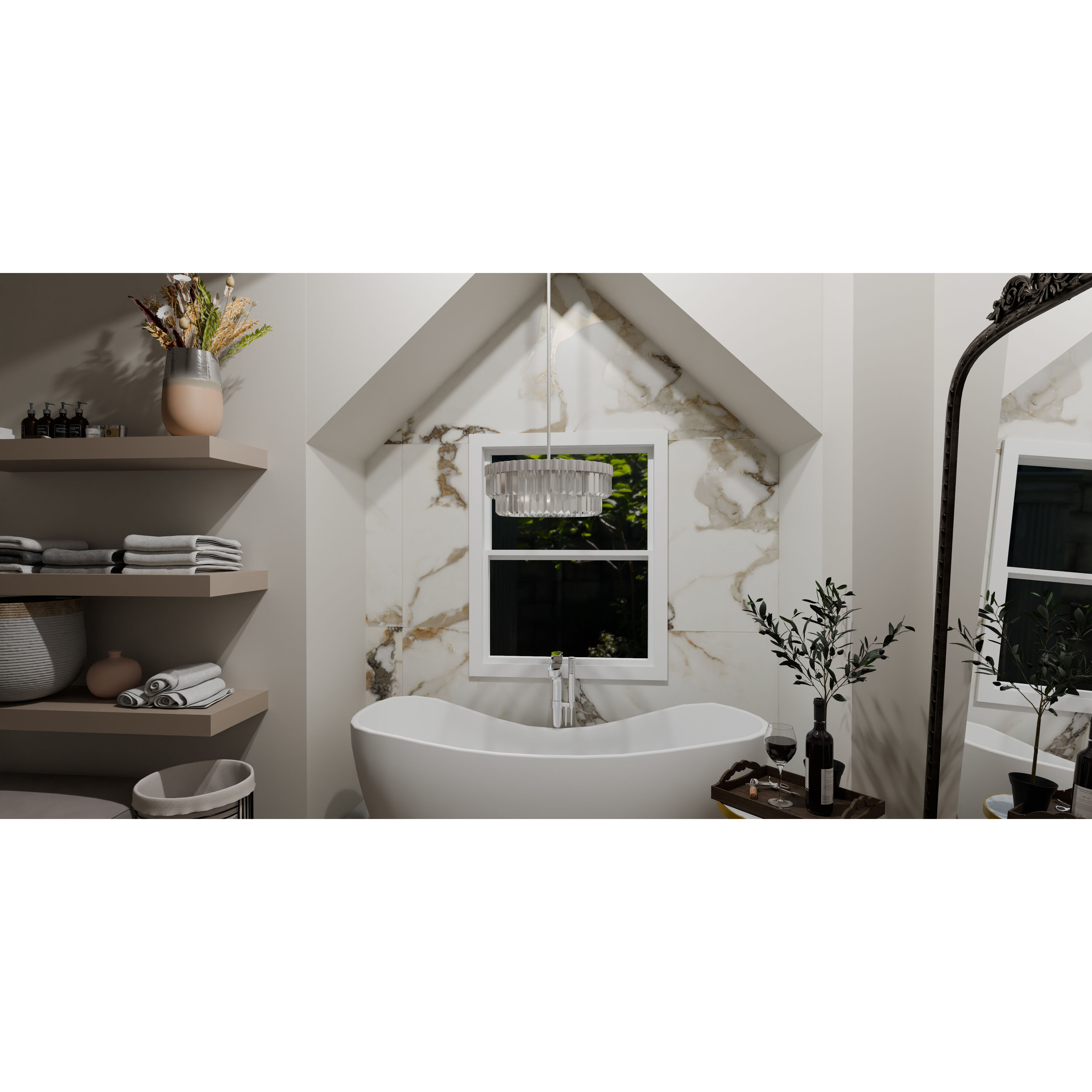 Starlight 4 Light 18.5 inch Brushed Nickel Pendant Ceiling Light, Large