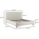 Ichigo Grey Bed, Queen