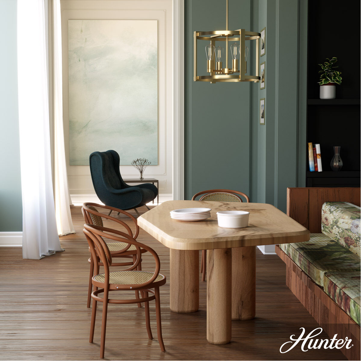 Astwood 4 Light 18 inch Alturas Gold Chandelier Ceiling Light