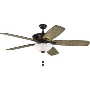 Colony 60 LED 60 inch Aged Pewter with Light Grey Weathered Oak Blades Ceiling Fan