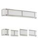 Odeon 4 Light 32 inch Brushed Nickel Wall Sconce Wall Light