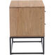 Atelier 24 X 22 inch Natural Nightstand