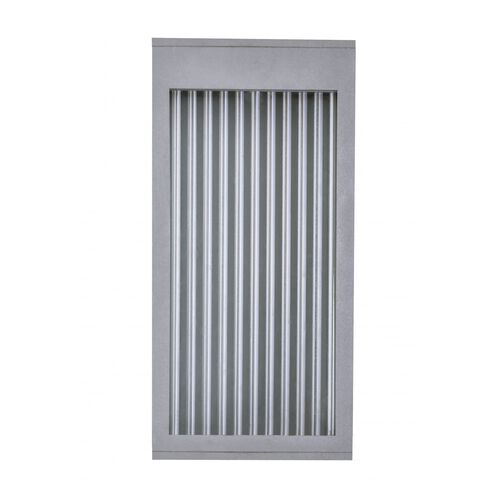 Avenue Outdoor LED 12 inch Silver Outdoor Wall Mount