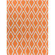 Fallon 132 X 96 inch Burnt Orange, Cream, Charcoal Rug