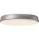 Alora Mood Laval LED 15 inch Brushed Nickel Flush Mount Ceiling Light