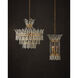 Bradshaw 4 Light 35.5 inch Brass Chandelier Ceiling Light, Bunny Williams Collection