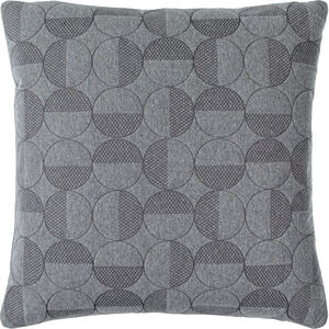 Semicircle 20 inch Charcoal Pillow Kit