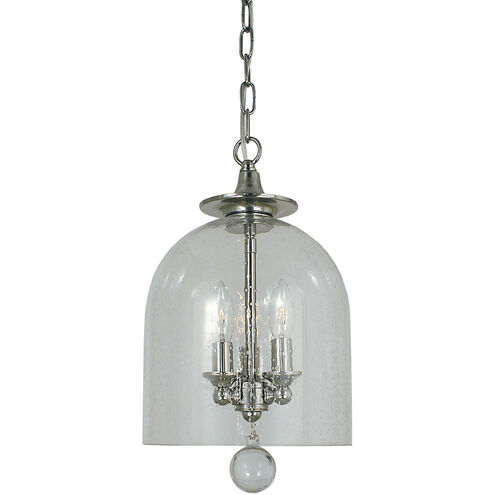 Hannover 3 Light 9 inch Mahogany Bronze Mini Chandelier Ceiling Light