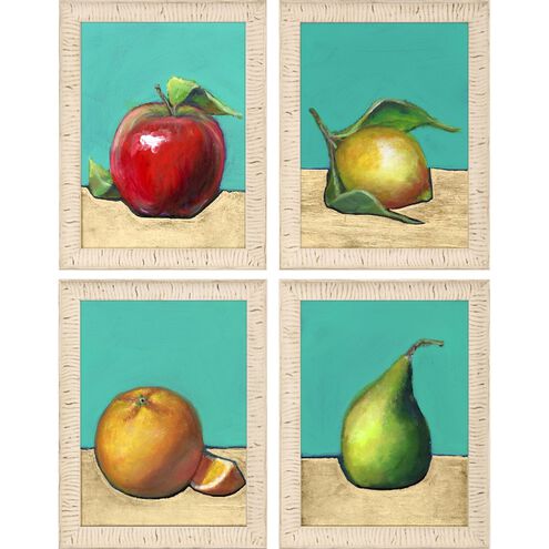 Culinary Collection Scooped Ivory Wood With Embossing Framed Art
