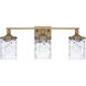 Capital Lighting Colton 3 Light 24 inch Aged Brass Vanity Light Wall Light, HomePlace by Capital Lighting 128831AD-451 - Open Box