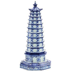 Pagoda 17 X 7.5 inch Sculpture, Small