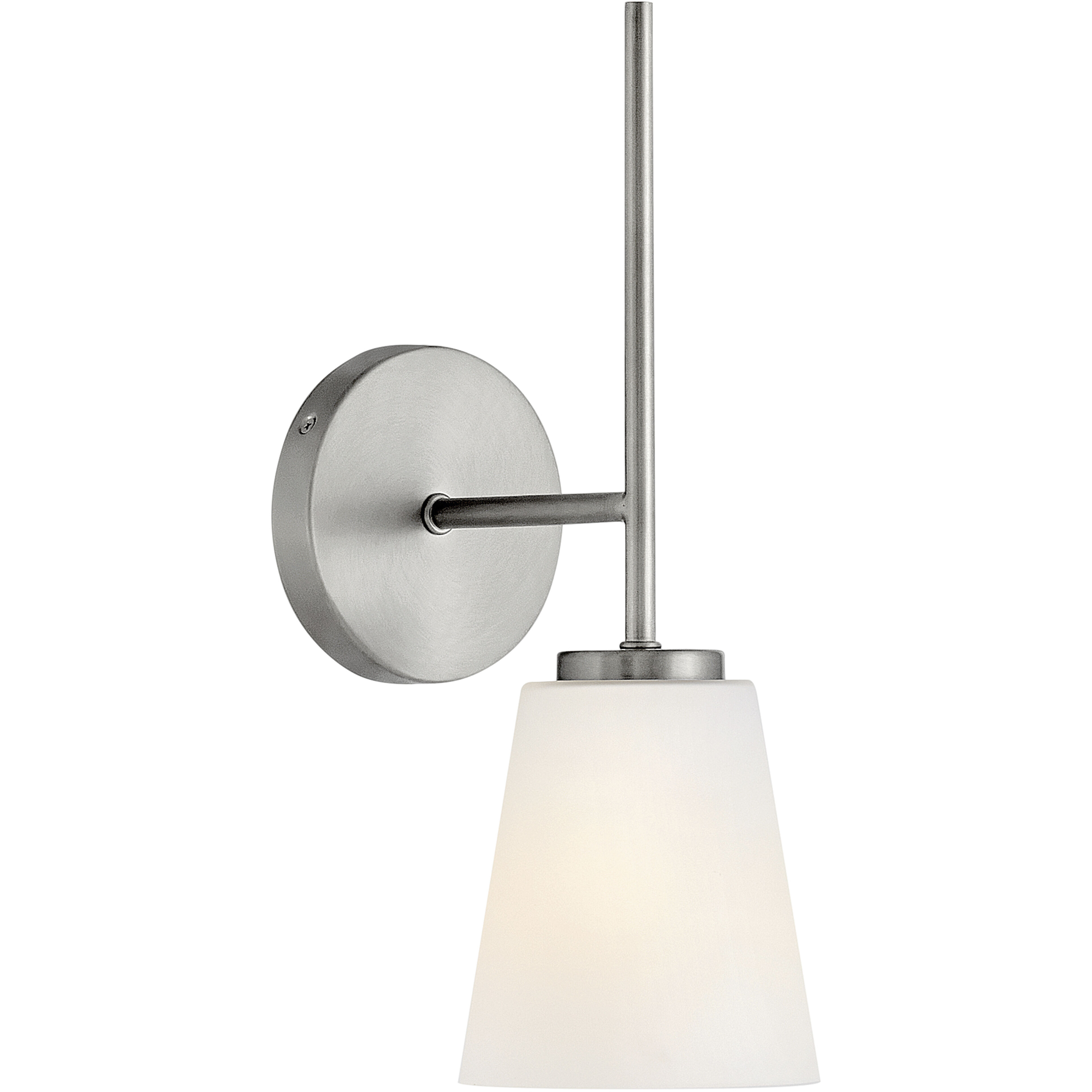 Bri 1 Light 8.25 inch Brushed Nickel Bath Light Wall Light