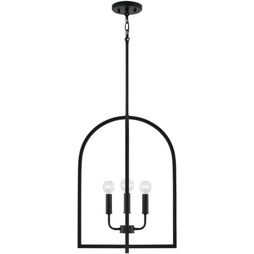 Lawson 4 Light 16 inch Matte Black Foyer Ceiling Light