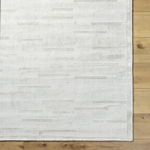 Pier 168 X 120 inch Light Silver / Slate / Silver Handmade Rug in 10 x 14