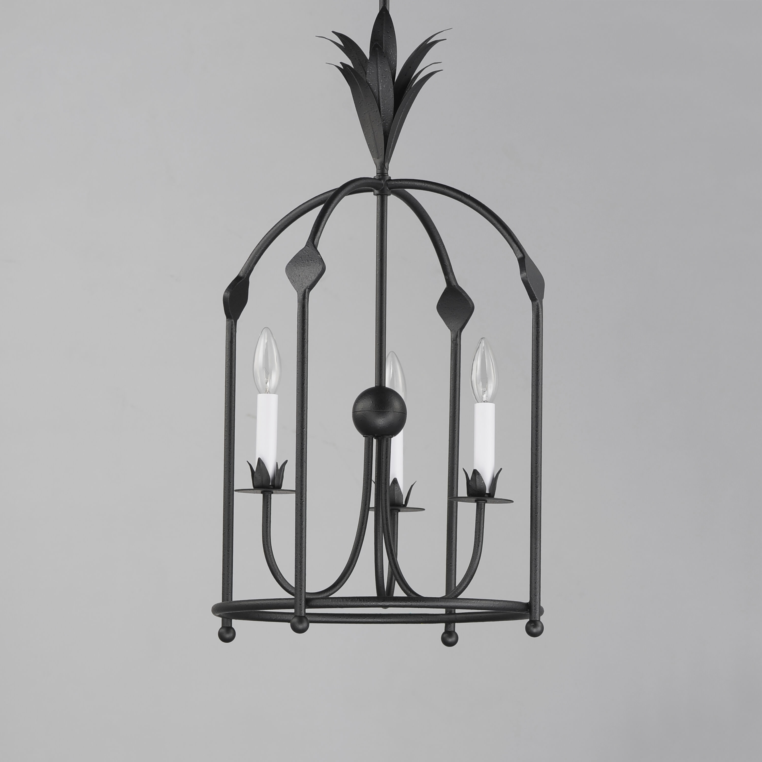 Paloma 3 Light 15 inch Anthracite Entry Foyer Pendant Ceiling Light