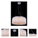Influx 14 Light 24 inch Chrome Pendant Ceiling Light
