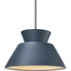 Radiance Collection - Trapezoid LED 14 inch Midnight Sky Pendant Ceiling Light, Form+Finish+Function