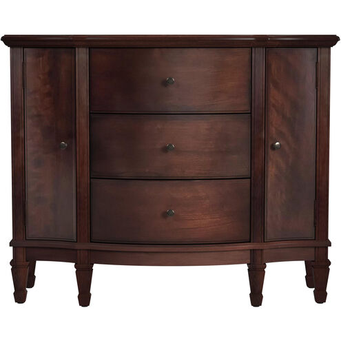 Sheffield 3 Drawer 2 Drawer Accent Cabinet in Antique Cherry