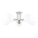 Stella 5 Light 30 inch Polished Nickel Semi Flush Ceiling Light