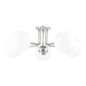 Stella 5 Light 30.00 inch Semi-Flush Mount