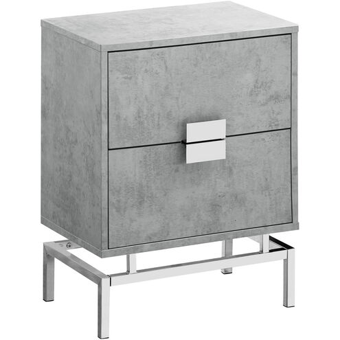 Seneca 24 X 18 inch Grey Accent End Table or Night Stand