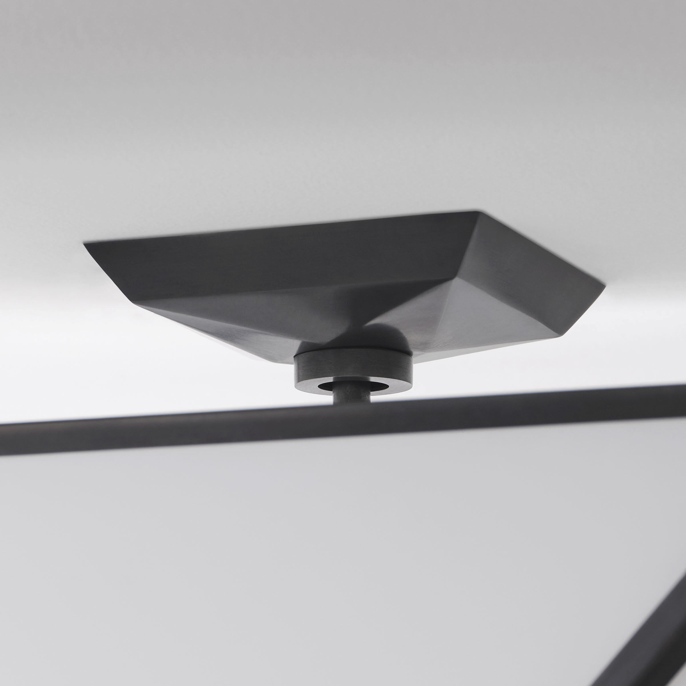 Julie Neill Lorino LED 20 inch Bronze Semi-Flush Mount Ceiling Light, Large