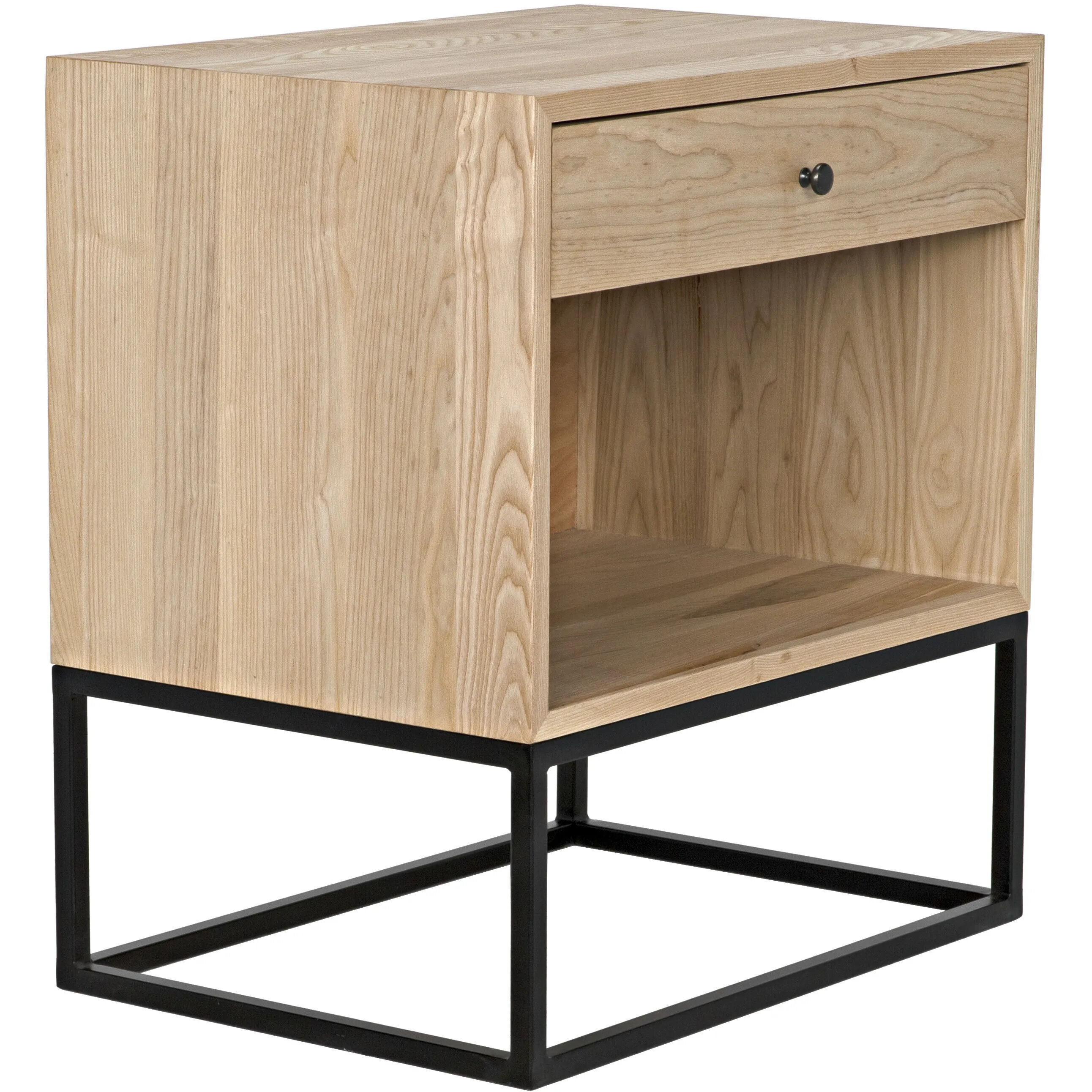 Garland 28 X 26 inch Matte Black Side Table
