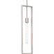 Boundary 1 Light 6 inch Brushed Nickel Pendant Ceiling Light, Design Series