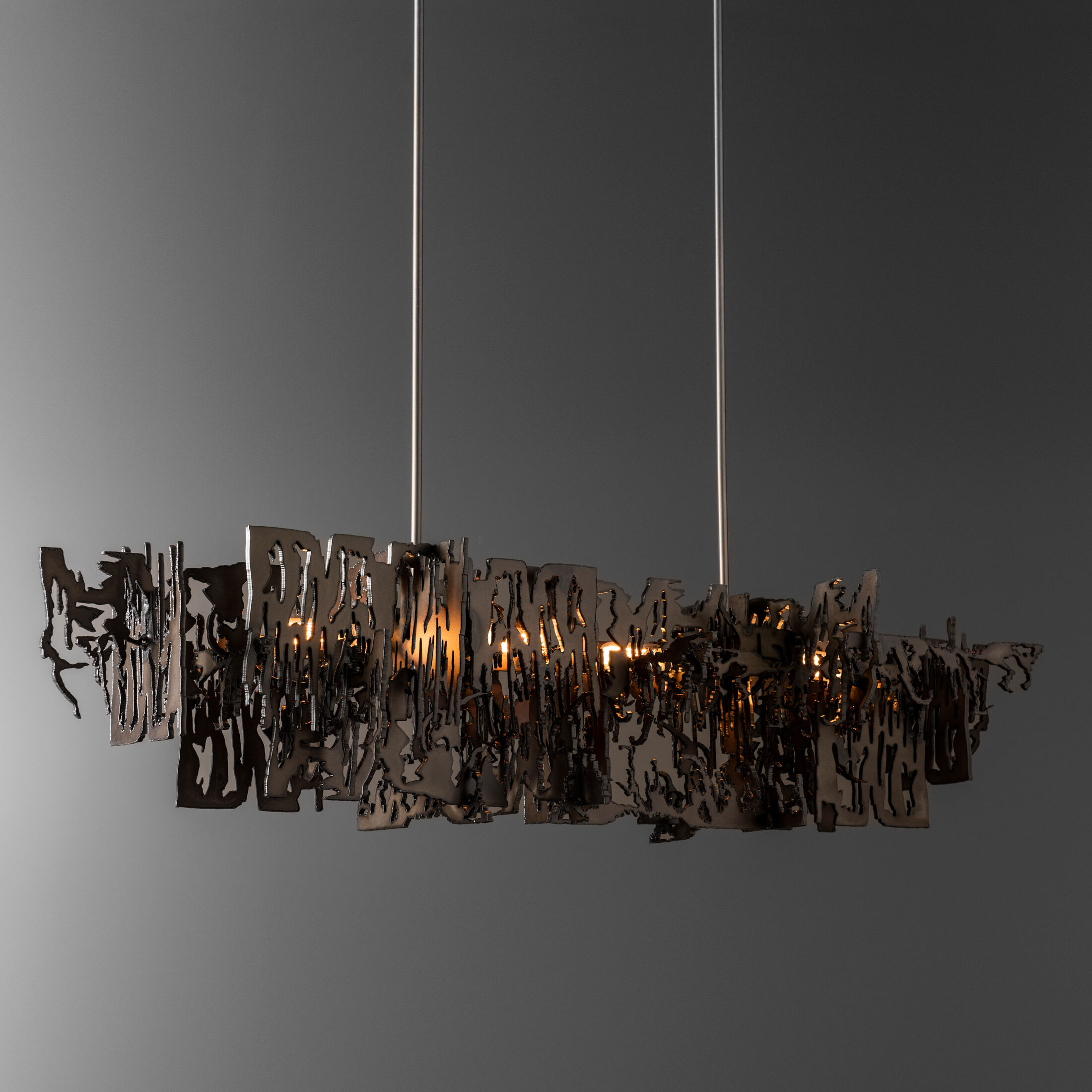 Art + Alchemy Brutus 4 Light 14 inch Dark Smoke Pendant Ceiling Light