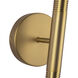 Alora Mood Arden LED 2.38 inch Brushed Gold Bath Vanity Light Wall Light