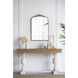 Baroque Inspired 36 X 24 inch Gold Mirror