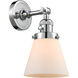 Franklin Restoration Small Cone LED 6 inch Polished Chrome Sconce Wall Light, Franklin Restoration