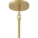 Lisa McDennon Bijou 6 Light 28.5 inch Deluxe Gold Chandelier Ceiling Light
