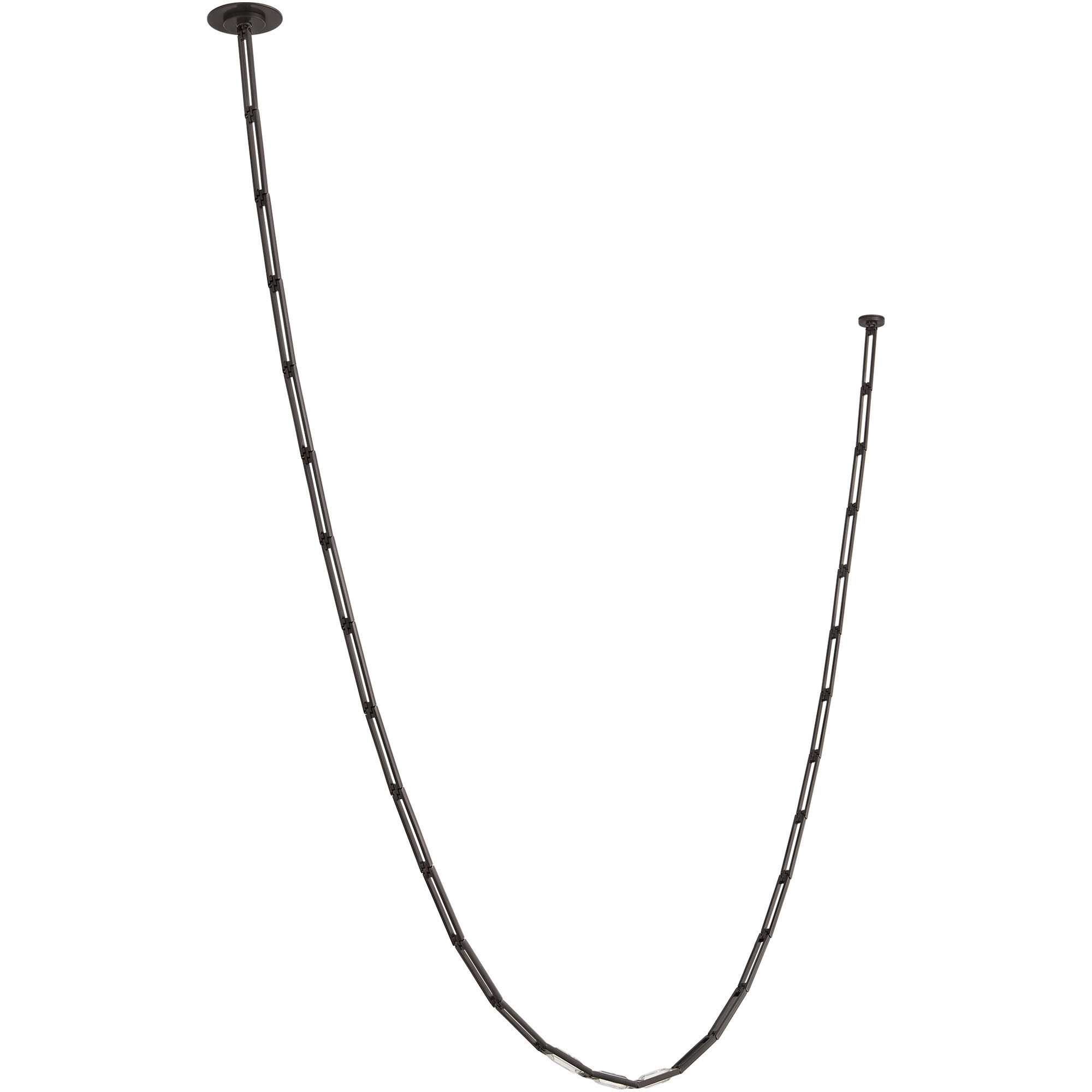 Sean Lavin Catena LED 0.8 inch Bronze Link Chandelier Ceiling Light in 3000K