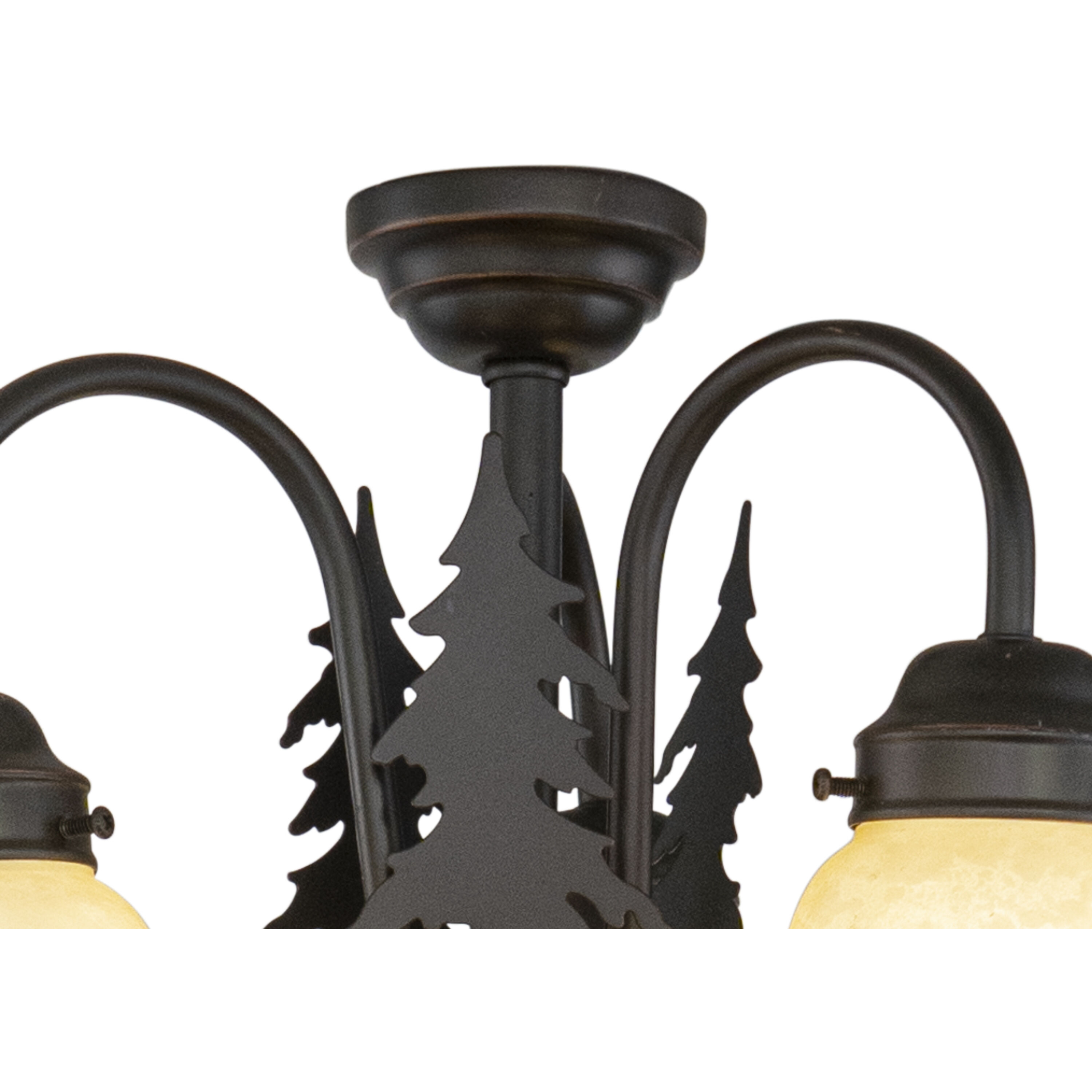 Bozeman LED Burnished Bronze Convertible Light Kit