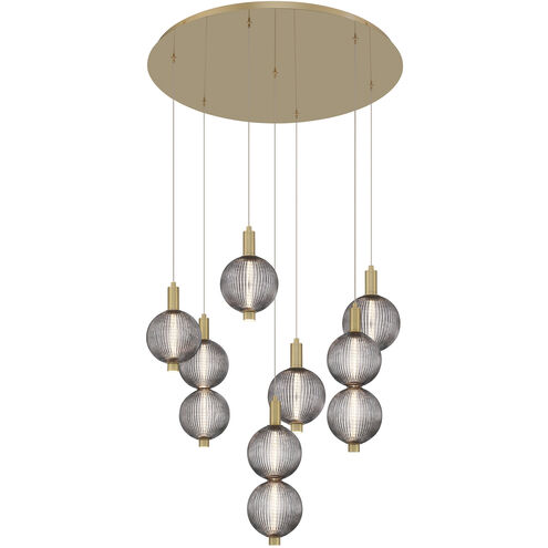 Palmas 7 Light 24 inch Gold Chandelier Ceiling Light