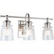 Castara 3 Light 22.00 inch Bathroom Vanity Light