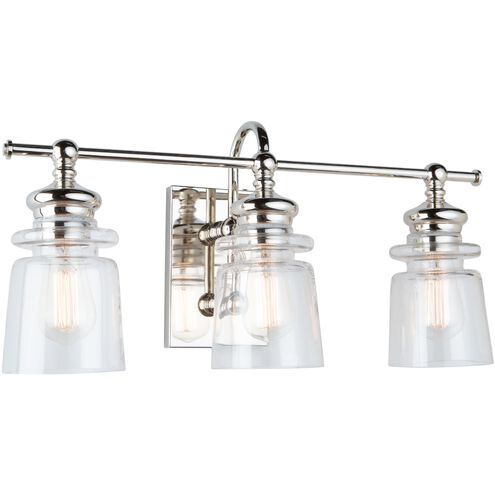 Castara LED 22 inch Polished Nickel Bathroom Vanity Wall Light