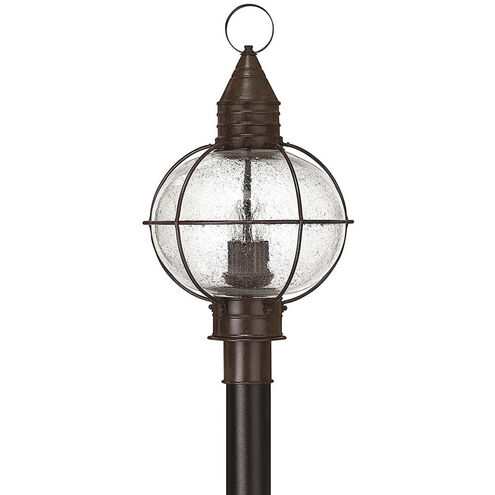 Cape Cod 4 Light 23.75 inch Sienna Bronze Outdoor Post Mount Lantern, Extra Large