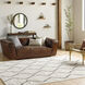 Beni Shag 84 X 63 inch Black Rug in 5 x 8, Rectangle