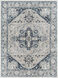 Allegro 84 X 63 inch Taupe Rug, Rectangle