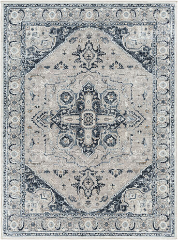 Allegro 84 X 63 inch Taupe Rug, Rectangle