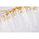 Canada 16 Light 12 inch Gold Chandelier Ceiling Light
